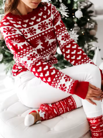 Long Sleeve Christmas Sweater for Women